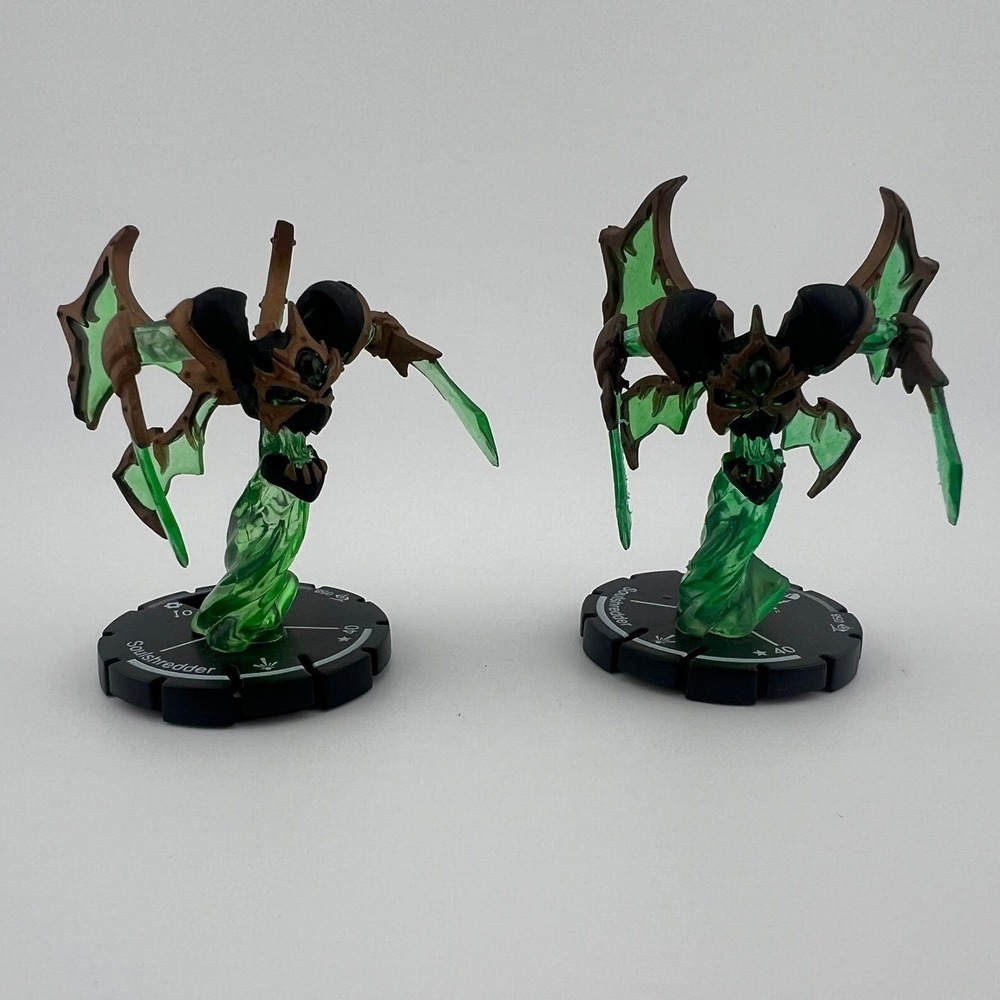 Mage Knight Soul Shredder Figure Lot x2 WizKids 2004 horrorClick Miniatures